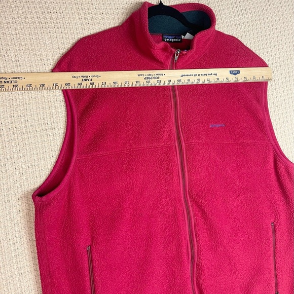Patagonia Vest Vintage Retro Fleece Full Zip Mens Size XL - Picture 4 of 9